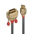 LINDY HDMI na DVI-D kabel Gold Line, 2 m
