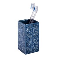 WENKO Tamnoplava šalica za četkice za zube Cordoba