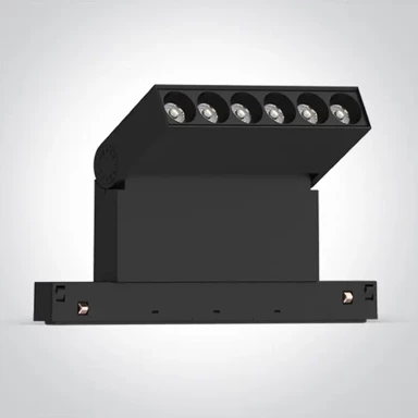 LED linearna svjetiljka za magnetnu šinu, DM42124AA/B/V, 10 W, CCT, 48 V, IP20, Mini/Midi, crna
