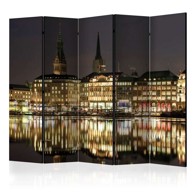 Sobna pregrada u 5 dijelova Night in Hamburg II 225x172