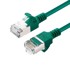 Mrežni spojni kabel, U/FTP, kategorija 6A, tanka izvedba, LSZH, duljina 0,5 m, zelena