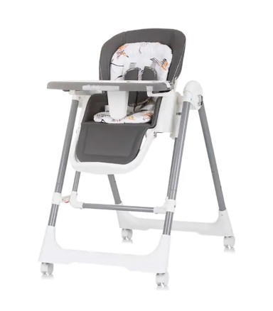 CHIPOLINO Hranilica/ležaljka Milk Shake, 2u1, Ash, siva