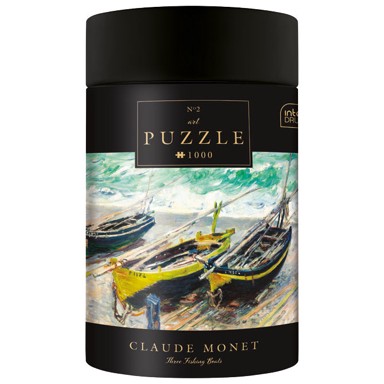 INTERDRUK Puzzle Art.2, Claude Monet Three Fishing Boats, 1000 kom