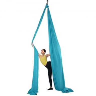 VEVOR Aerial joga viseća mreža, 11 x 2.8 m, plava