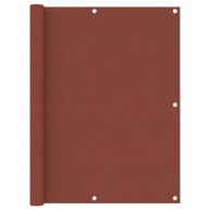 Balkonski zastor 120 x 500 cm Oxford, terakota