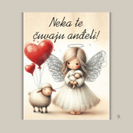 Magnet Neka te čuvaju anđeli