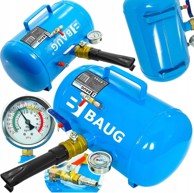 BLACK+DECKER Kompresor za gume BOOSTER AIR TOP, manometar, 40 l