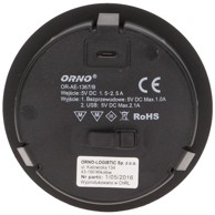 ORNO Bežični punjač sa USB utorom OR-AE-1367/B