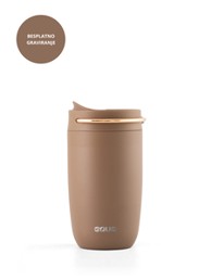 EQUA Termo šalica Carry Cup, za čaj i kavu, 600 ml, nehrđajući čelik, toffee