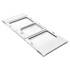 VEVOR Mačja vrata za prozor, 914 x 388 x 40 mm, bijela