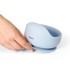 BABYONO Silikonska zdjelica s vakuumom 350 ml 6 m+, plava