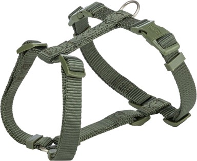 TRIXIE Oprsnica za pse H Premium L 60-87 cm/25 mm maslinasta