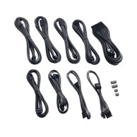 CABLEMOD C-Series Pro ModMesh set kabela za Corsair AXi/HXi/RM (Yellow Label), karbonski CM-PCSI-FKIT-NKC-R