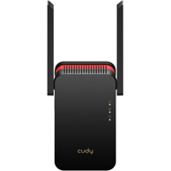 CUDY Wi-Fi pojačivač signala AX3000, WiFi 6, mesh repeater, crna boja