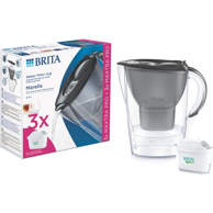 BRITA Vrč s filtrom za vodu Marella, 2,4 l, grafitni