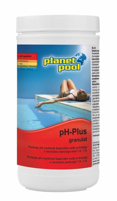 PLANET POOL Granulat pH plus, 1 kg