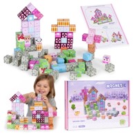 Magnetni set građevinski blokovi Ljubimci 113 dijelova