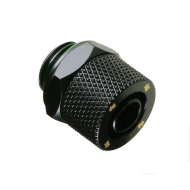 BITSPOWER Ravna spojnica, G1/4 inča AG na 11/8 mm, mat crna 