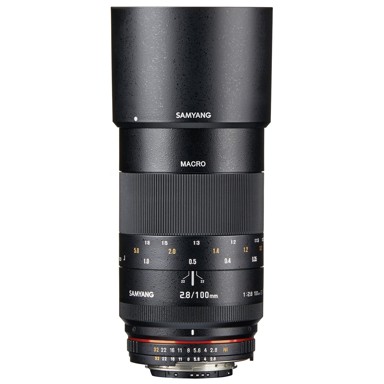 SAMYANG Objektiv MF 100mm, F2.8, za Macro MFT