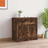 Komoda 70 x 35,5 x 67,5 cm, konstruirano drvo, dimljeni hrast
