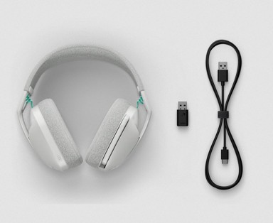 LOGITECH Slušalice G321 bežične, bijele, PN: 981-001569