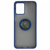 DRD MM TPU Matte Blue With Ring maskica za Xiaomi Redmi 14C, plava