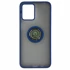 DRD MM TPU Matte Blue With Ring maskica za Xiaomi Redmi 14C, plava