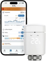 EVE Pametni termostat za radijator Thermo, Matter, 4. generacija