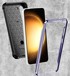 Futrola za Samsung Galaxy S23 Plus, izdržljiva prstenasta kopča za remen, ljubičasta