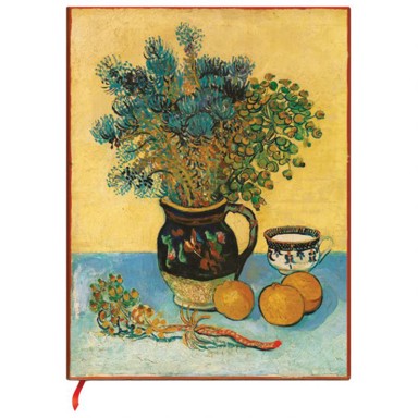 PAPERBLANKS Notes PB1339-7, s gumicom, Mini, crte, 9 x 14 cm, 88 listova, Van Gogh's Still Life