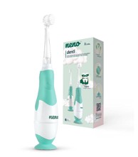 NENO DENTI Električna četkica za zube za djecu s dodacima od 3 mjeseca, zelena