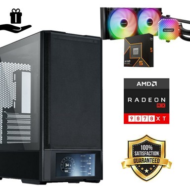 FUTURAIT Stolno računalo Elite Gamer / AMD Ryzen 5 9600X, 32GB, 2TB SSD, AMD RX 9070XT, bez OS-a
