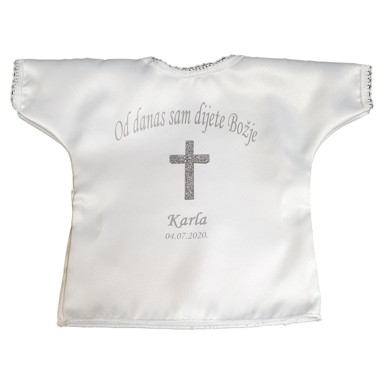 Krsna košuljica personalizirana imenom, model 8