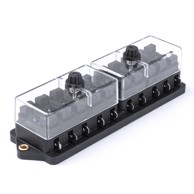 AMIO Kutija za STANDARD auto osigurače, 10 utora