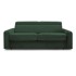 BOBOCHIC PARIS Tamno zelena sklopiva sofa od samta 215 cm Monaco, 215x99x96 cm