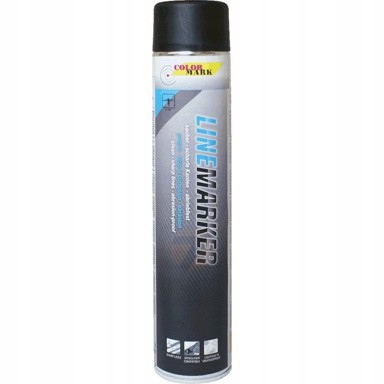 Linemarker boja u spreju za označavanje linija/traka crna 750 ml