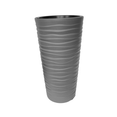 BLUMAX PVC tegla BORA visoka 30x66h siva