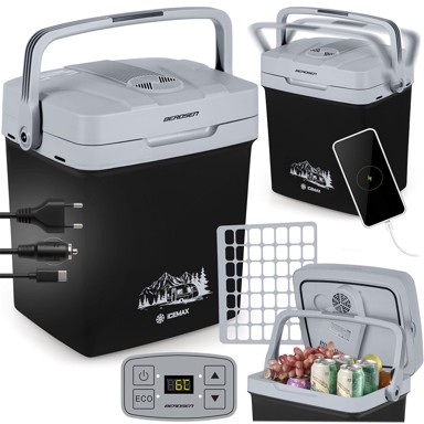 BERDSEN Hladnjak putni Icemax, 26 L, crni