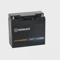 ENERBLOCK Baterija LiFePO4 12V 20Ah 256Wh, BMS