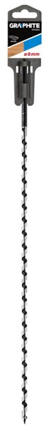 GRAPHITE Spiralno svrdlo za drvo, 8 x 400 mm
