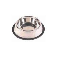 TRIXIE Posuda za pse metalna s gumenom podlogom 0,9 l/fi-17 cm