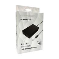 LC POWER Punjač, LC-NB-PRO-140-C, USB-C, 140W, univerzalni