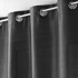 DOUCEUR D'INTÉRIEUR Tamno siva zavjesa od mikrosatena 140x240 cm Shana