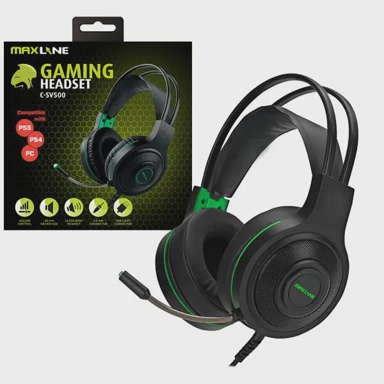 MAXLINE Slušalice C-SV500, USB, 3.5mm, za PC/PS4/PS5 MIC