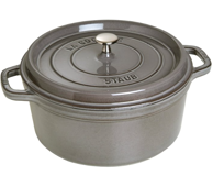 STAUB Lonac 6.7 l, lijevano željezo, sivi