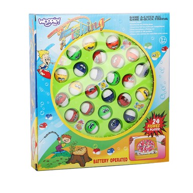 WOOPIE Društvena igra ribolova, zelena