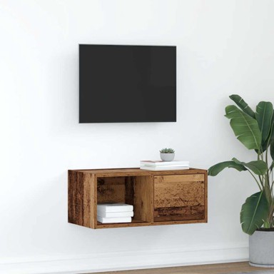 TV ormarić staro drvo 60x31x25,5 cm od konstruiranog drva