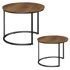 Set stolića za kavu 2u1 Vintage 60x45 cm + 40x40 cm