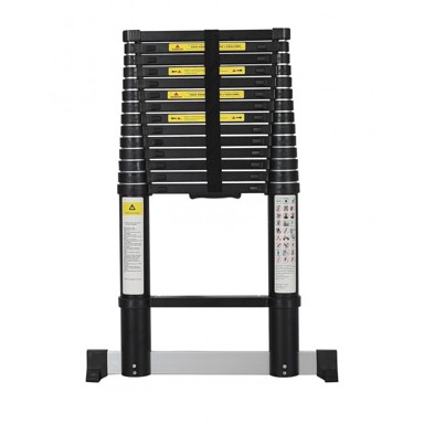 TARK Teleskopske ljestve BDLT350B, 5 m, crne