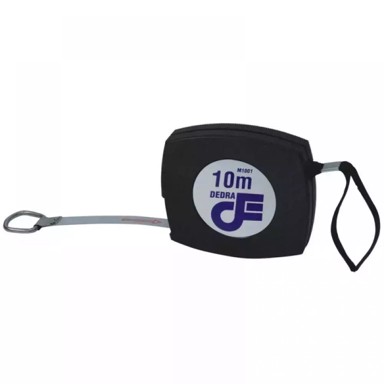 Čelična mjerna vrpca 30 m, srebrna